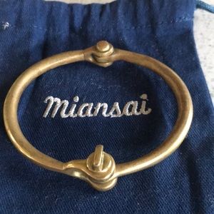 Men’s Miansai Brass Screw Cuff